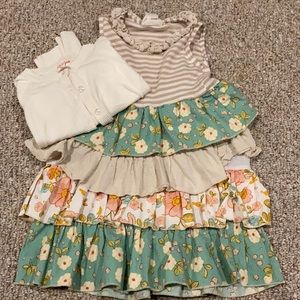 Sado Dress and cardigan